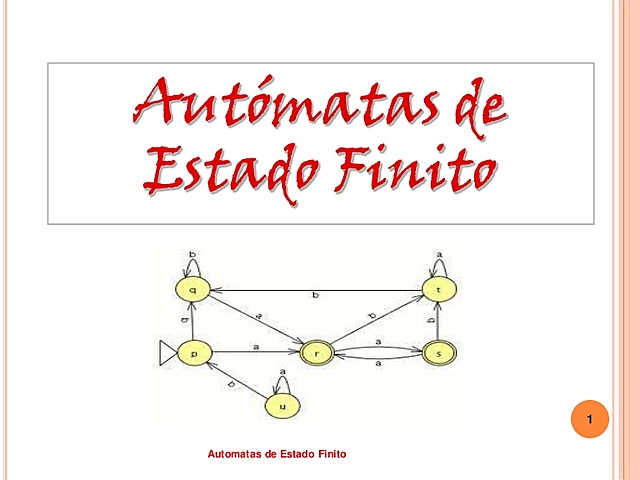 Autómata de estados finitos