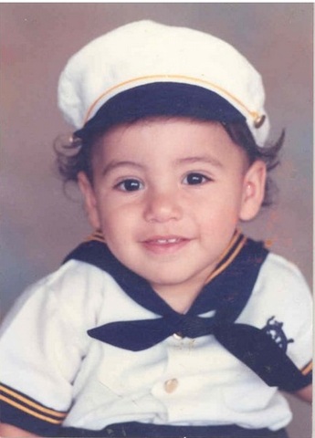 el dia de mi bautizo... :D