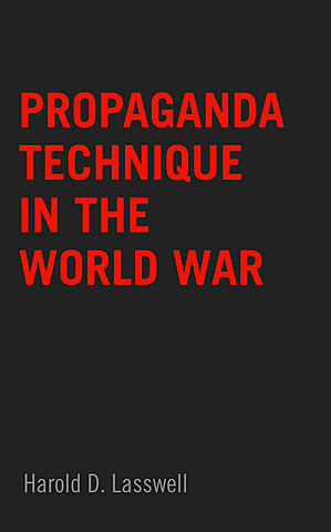 "Propaganda technique in the world war"