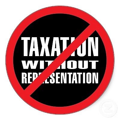 Economic causes: No taxation without representation