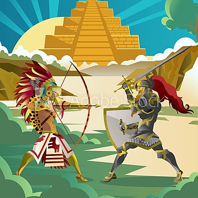 Timeline: México prehispánico y Conquista