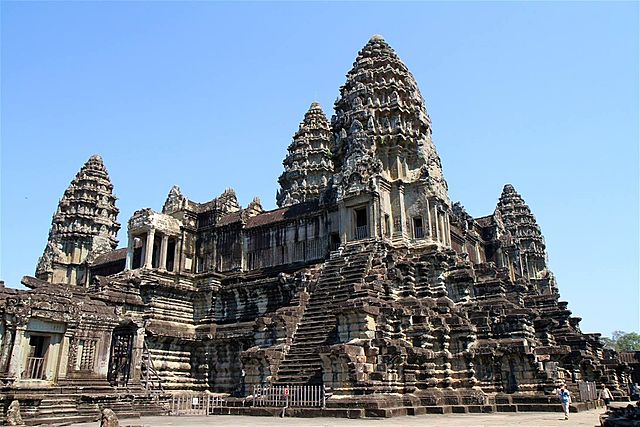 Construcción del templo de Angkor Wat