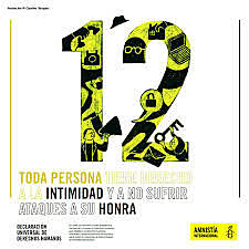 Art. 12 Declaración Universal de los Derechos Humanos.