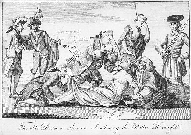 The Coercive Acts/ Intolerable Acts