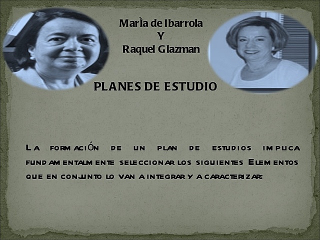 Glazman y de Ibarrola