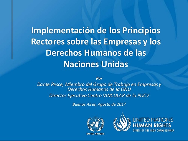 Principios Rectores sobre las Empresas y los Derechos