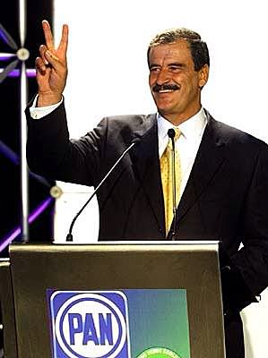 The party "PAN" wins for the first time the elections for president