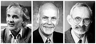 Robert Curl, Harold Kroto, Richard Smalley