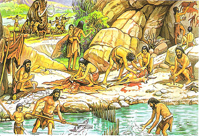 "Comunidad primitiva 1000 a.c.-2000 a.c."