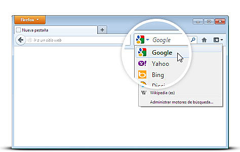 Motor de busqueda Google