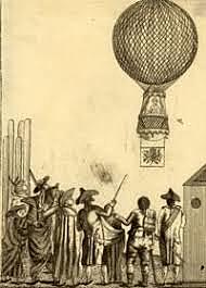 Primer hombre en la historia que ascendía por los aires, llegando a 300 pies.