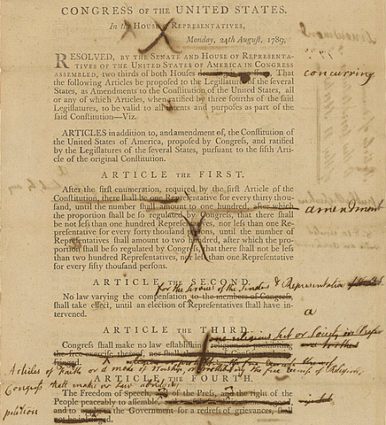 Bill of Rights adopted