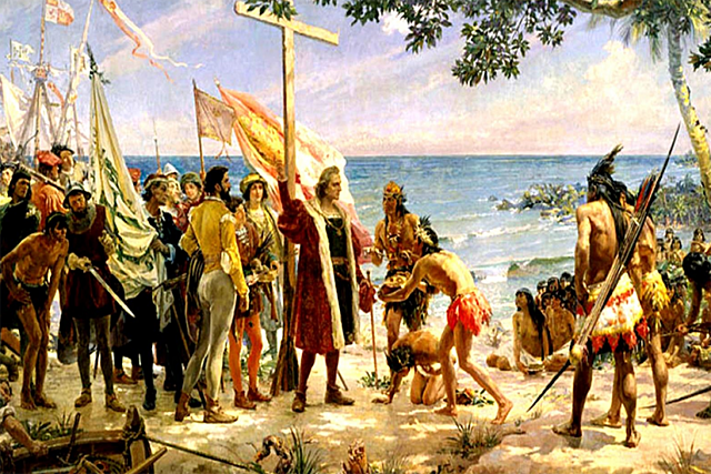 Llegada de Hernan Cortes