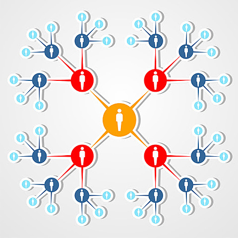 red de uso comercial