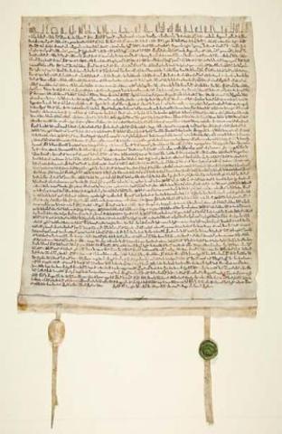 1215: Nobles Force King John to sign the Magna Carta