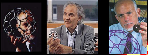 Robert F. Curl, Harold Kroto, Richard E. Smalley