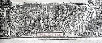 Se redactan las leyes de las XII tablas.