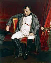 Napoleone sconfitto a Waterloo