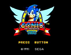 the first sonic game