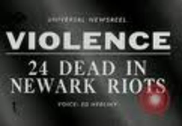 Race riot in Newark