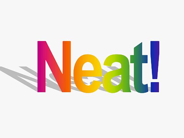 Farbige Regenbogenschrift in Word