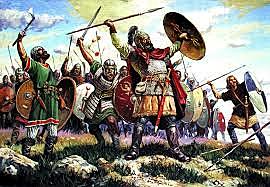 Los Godos invaden Italia, los emperadores se ven obligados a trasladarse a Rávena, el lugar más seguro para estar.