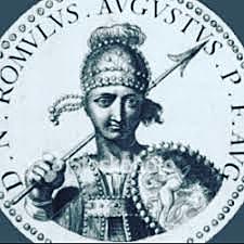 Romulo Augusto, llega al trono.