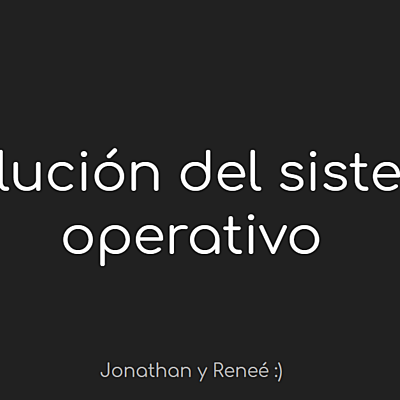 Timeline: La Evolucion del Sistema Operativo