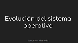 Timeline: La Evolucion del Sistema Operativo