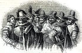 The death of Guy Fawkes