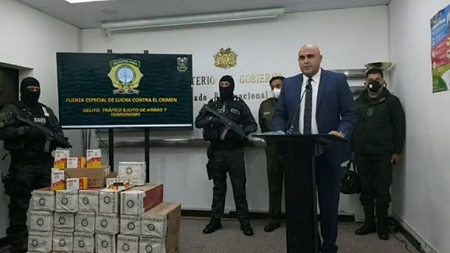 Gobierno dice que militante del MAS transportaba 126 mil balas por el Chapare