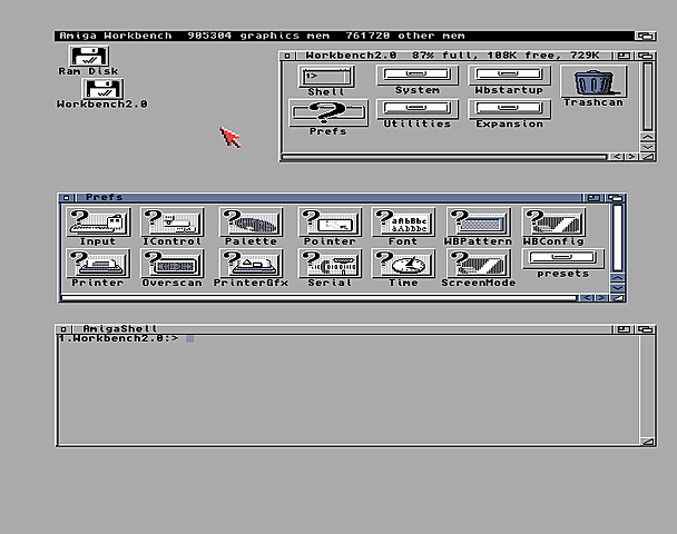 Amiga Workbench 2.0