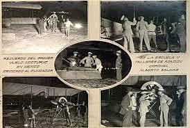 Primer vuelo nocturno en México