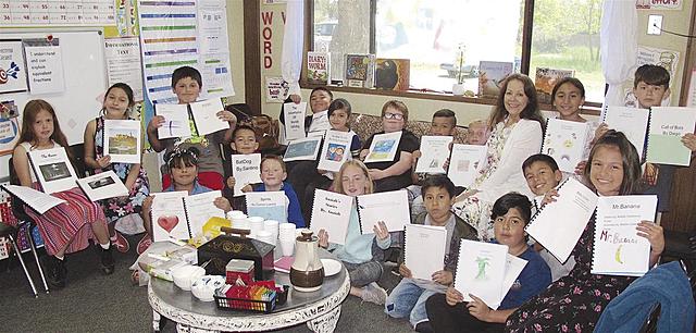 Everyone in class wrote their own short stories