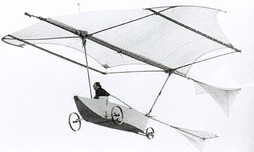 Primer hombre en volar