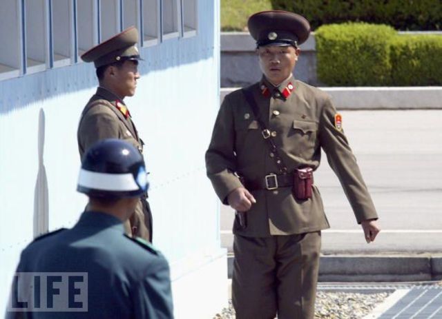 The 38th parallel was made between North and South Korea