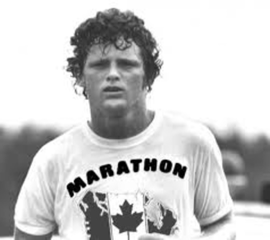 Terry Fox Begins his Run
