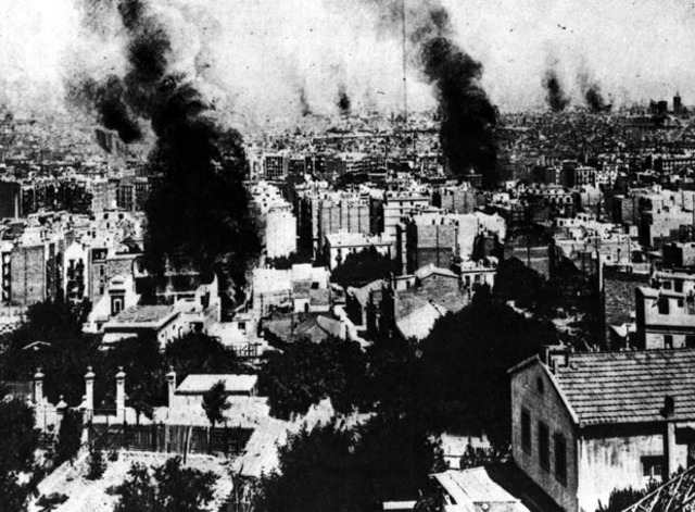 Setmana tràgica de Barcelona.