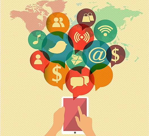 Se presento un estudio del panorama de los medios sociales.