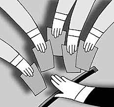 Los peblicitos eran obligatorios para todos