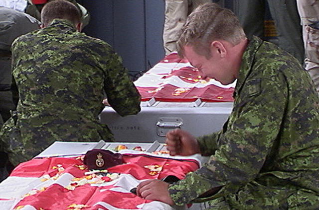 Friendly fire kills four