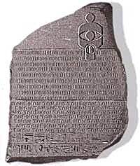 scoperta della Pietra di Rosetta