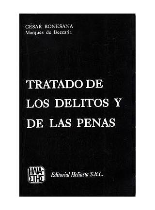 Libro: De los Delitos y las Penas