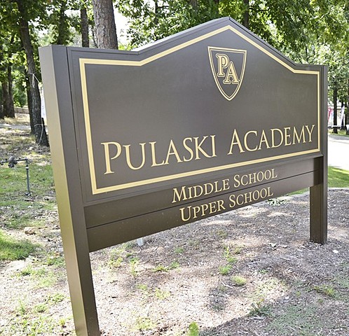 William F. Rector Announces building of Pulaski Academy