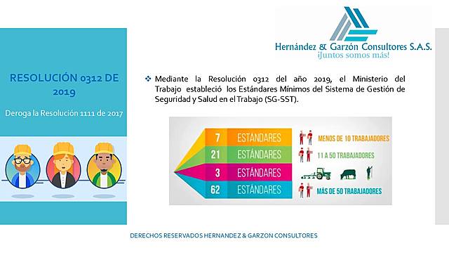 RESOLUCIÓN 0312 DE 2019