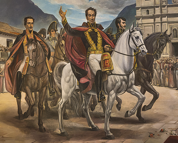 Entrada Triunfal de Bolívar a Santafé de Bogotá