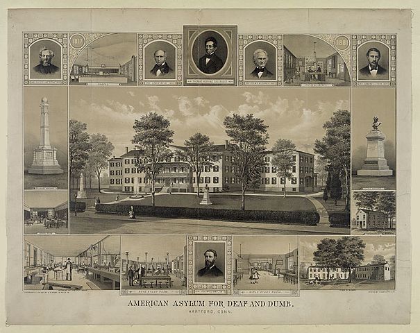 Connecticut Asylum for the Education and Instruction of Deaf and Dumb [speechless] Persons