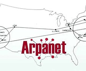 Création d'Arpanet aux Etats-Unis