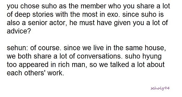 [OSH] Arena Homme Interview