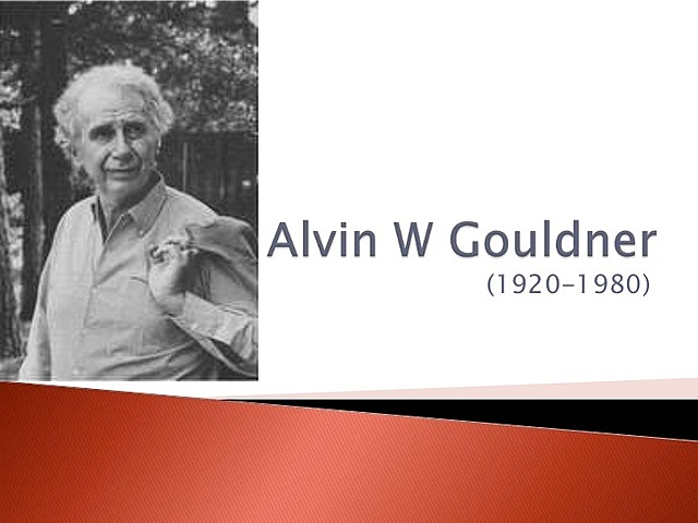 APR 22, 1971 Alvin Gouldner: La crisis de la sociología occidental